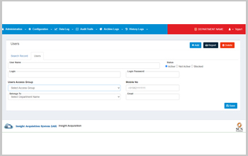 iAS, insight Acquisition System, Cloud Based Data logging Application, 21CFR Part 11 Data Loggers, 21 CFR Part 11 Data Logging Application for Temperature,Humidity, or any other Environmental Parameters, Insight Acquisition System is a Base Ready Application, Part 21 CFR Data Logging Applications